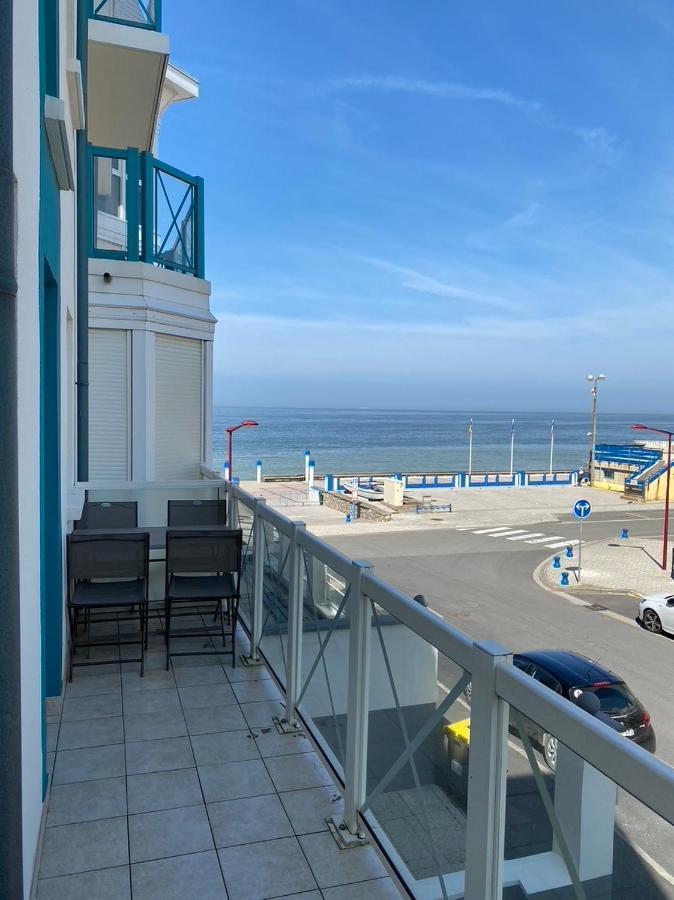 Le Bon Endroit En Bord De Mer, Vue Mer , Parking Et Wifi Wimereux Exterior foto