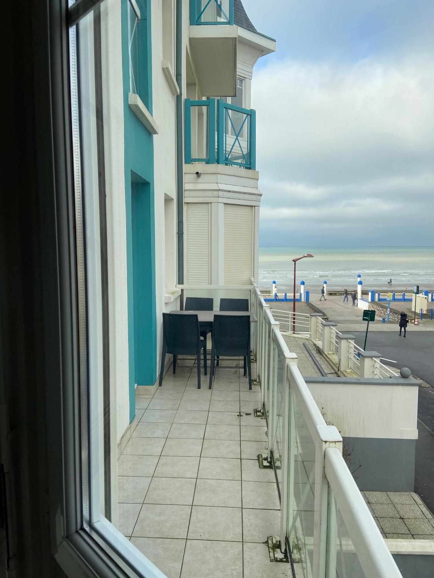 Le Bon Endroit En Bord De Mer, Vue Mer , Parking Et Wifi Wimereux Exterior foto