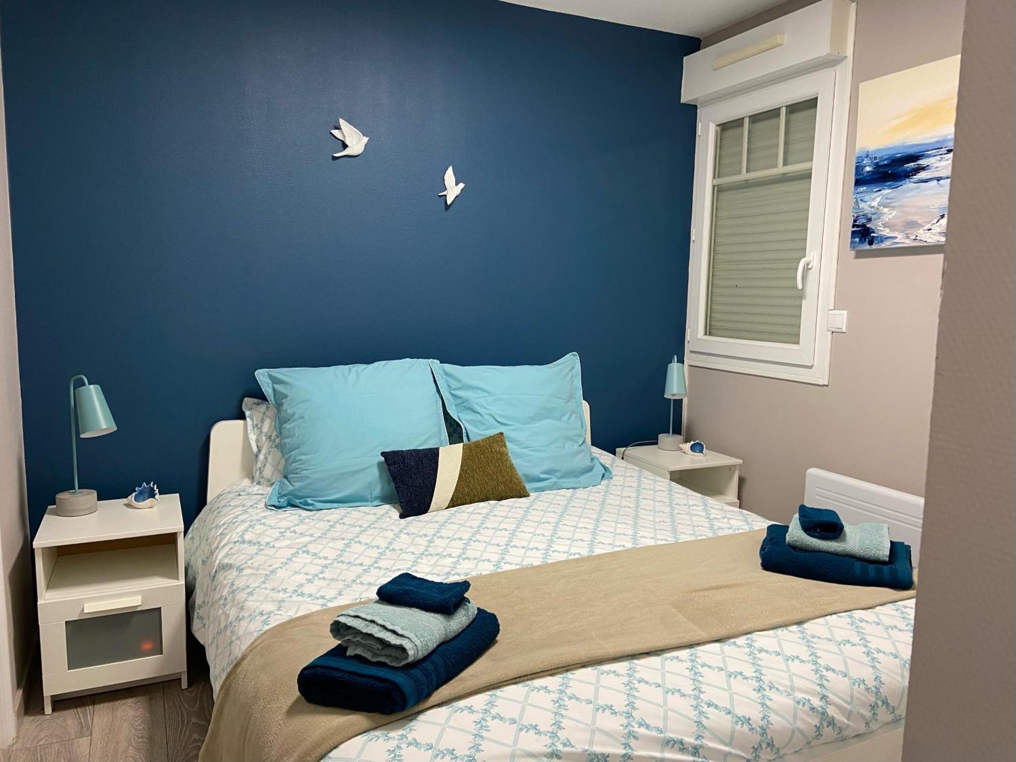 Le Bon Endroit En Bord De Mer, Vue Mer , Parking Et Wifi Wimereux Exterior foto