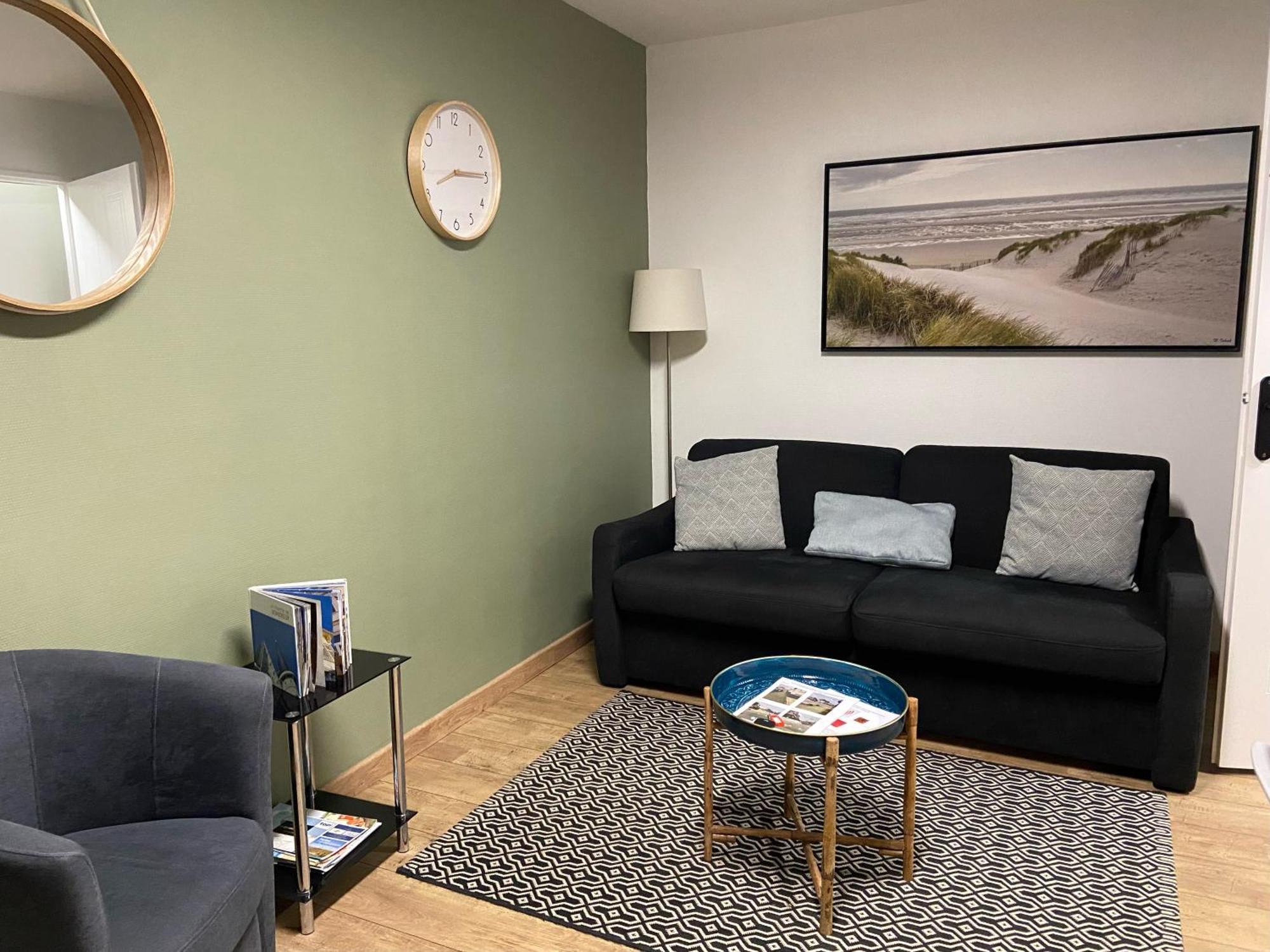 Le Bon Endroit En Bord De Mer, Vue Mer , Parking Et Wifi Wimereux Exterior foto