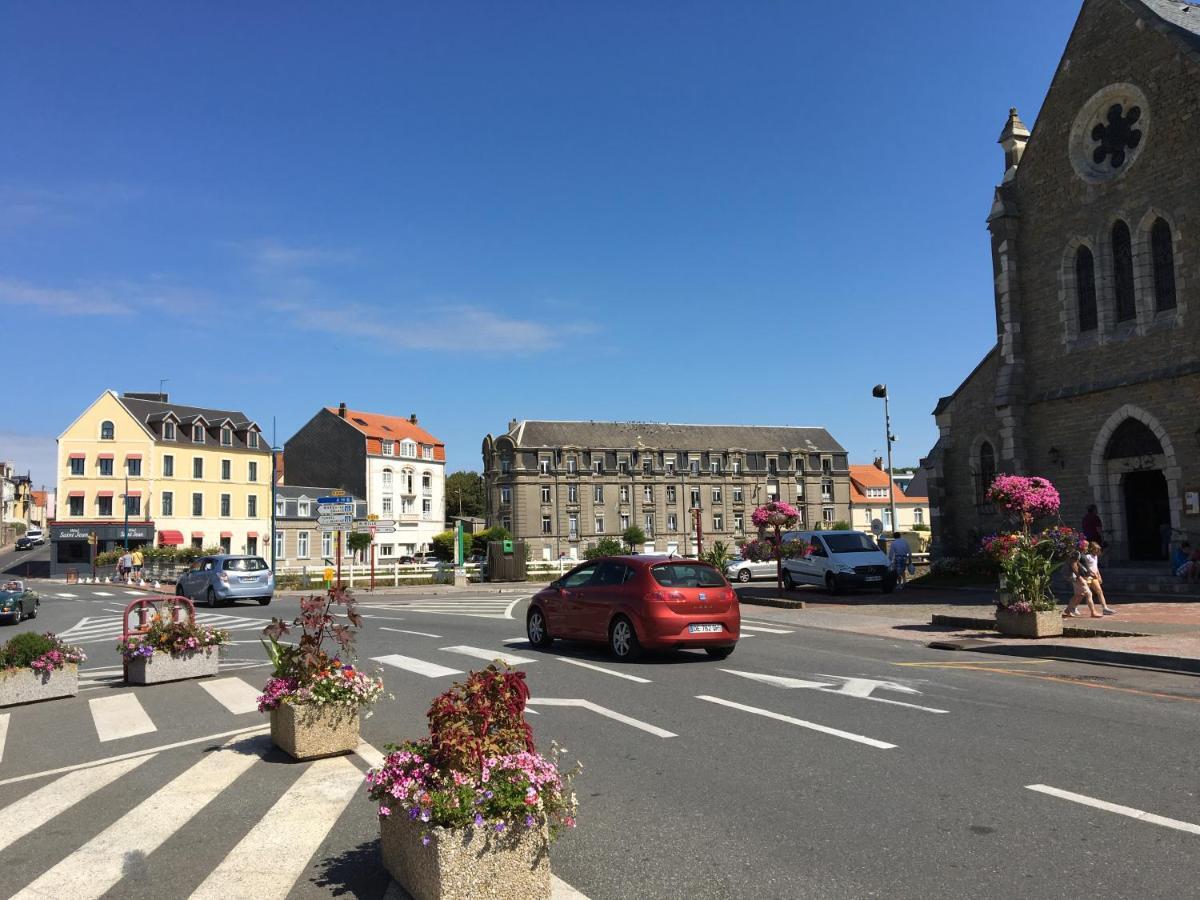 Le Bon Endroit En Bord De Mer, Vue Mer , Parking Et Wifi Wimereux Exterior foto